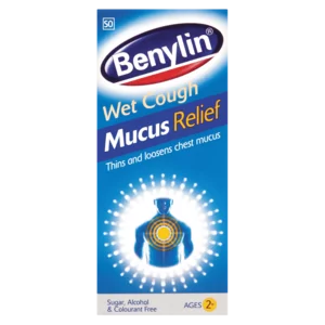 Benylin Wet Cough Mucus Relief Syrup 50ml Benylin Wet Cough Mucus Relief Syrup 50ml