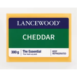 Lancewood Cheddar Cheese Pack 300g
