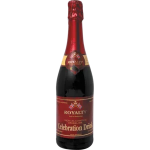 Royalty Sparkling Red Grape Juice Bottle 750ml