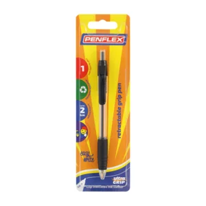 Penflex Retractable Medium Point Black Ballpoint Grip Pen Penflex Retractable Medium Point Black Ballpoint Grip Pen