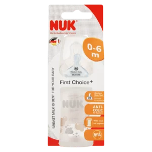 Nuk Size 1 Baby Bottle 150ml Nuk Size 1 Baby Bottle 150ml