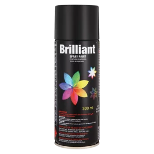 Brilliant Black Gloss Spray Paint 300ml Brilliant Black Gloss Spray Paint 300ml