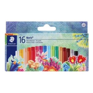 Staedtler Multi-coloured Noris Oil Pastel Set 16 Piece