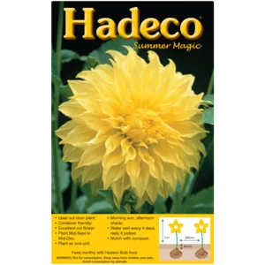 Hadeco Yellow Decorative Dahlia Bulb Hadeco Yellow Decorative Dahlia Bulb