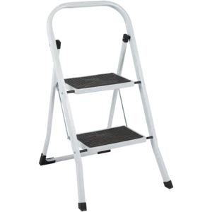 Pro Tools White Metal 2 Step Ladder
