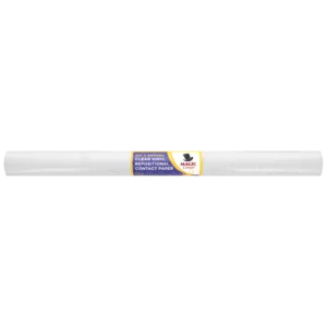 Magic Cover Clear Vinyl Repositional Contact Paper Roll 2m x 450mm