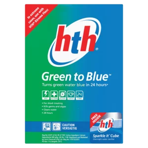 HTH Green To Blue Chlorine HTH Green To Blue Chlorine