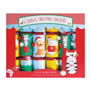 Kiddies Christmas Crackers 6 Pack Kiddies Christmas Crackers 6 Pack
