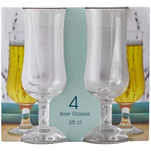 Blush Beer Glass Set 4 Piece Blush Beer Glass Set 4 Piece