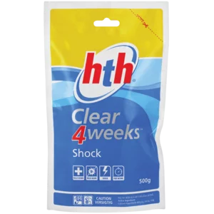 HTH Clear 4 Weeks Shock Pool Clarifier 500g