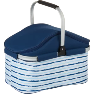 Bush Baby Blue Striped Beach Bag
