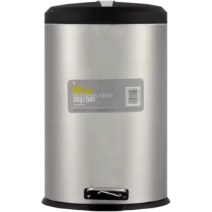 Stainless Steel Step Bin With Plastic Lid 20L
