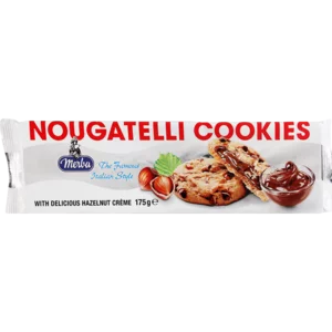 Merba Nougatelli Cookies 175g Merba Nougatelli Cookies 175g