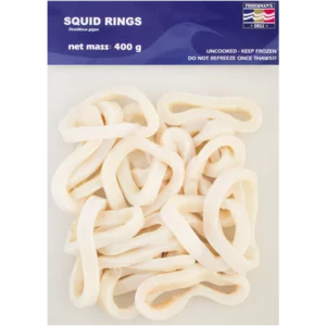 Fisherman's Deli Plain Calamari Rings 400g Fisherman's Deli Plain Calamari Rings 400g