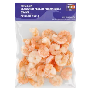 Fisherman's Deli Frozen Blanched Peeled Prawn Meat 400g Fisherman's Deli Frozen Blanched Peeled Prawn Meat 400g