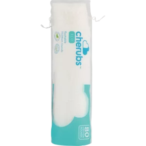 Cherubs Eco Round Cotton Wool 80 Pack Cherubs Eco Round Cotton Wool 80 Pack