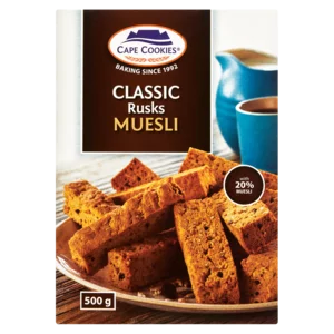 Cape Cookies Classic Muesli Rusks 500g
