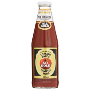 All Gold Tomato Sauce Bottle 700ml All Gold Tomato Sauce Bottle 700ml