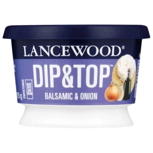 Lancewood Balsamic & Onion Flavoured Fresh Dip 175g Lancewood Balsamic & Onion Flavoured Fresh Dip 175g