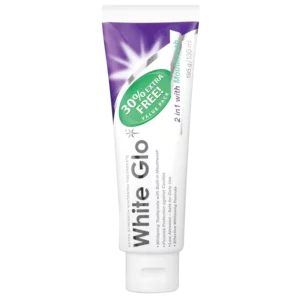 White Glo 2-In-1 Toothpaste 130ml White Glo 2-In-1 Toothpaste 130ml