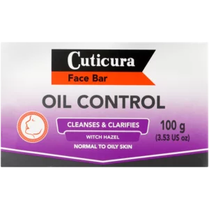 Cuticura Oil Control Cleanses & Clarifies Face Bar 100g Cuticura Oil Control Cleanses & Clarifies Face Bar 100g