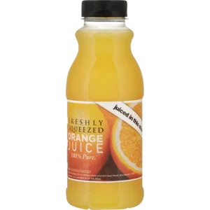 Freshly Squeezed Orange Juice Bottle 500ml Freshly Squeezed Orange Juice Bottle 500ml