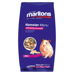 Marltons Fruit & Veg Flavoured Hamster Food 80g