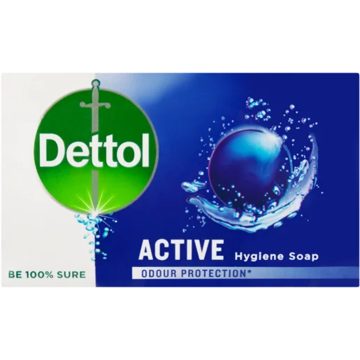 Dettol Active Bath Soap Bar 175g Dettol Active Bath Soap Bar 175g