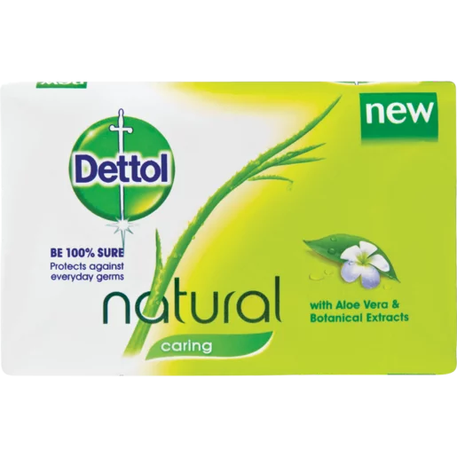 Dettol Natural Caring Hygiene Soap 175g Dettol Natural Caring Hygiene Soap 175g