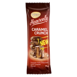 Beacon Heavenly Caramel Crunch Flavoured Chocolate Slab 80g Beacon Heavenly Caramel Crunch Flavoured Chocolate Slab 80g