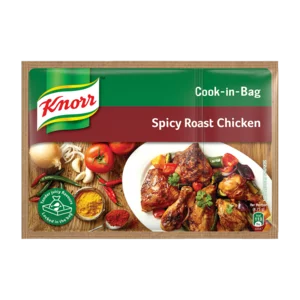 Knorr Spicy Roast Chicken Cook-In-Bag 35g Knorr Spicy Roast Chicken Cook-In-Bag 35g