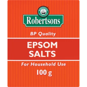 Robertsons Epsom Salts 100g Robertsons Epsom Salts 100g
