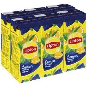 Lipton Lemon Flavoured Ice Tea 6x200ml Lipton Lemon Flavoured Ice Tea 6x200ml