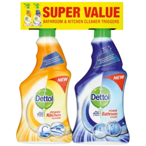 Dettol Kitchen & Bathroom All Purpose Cleaner 2x500ml