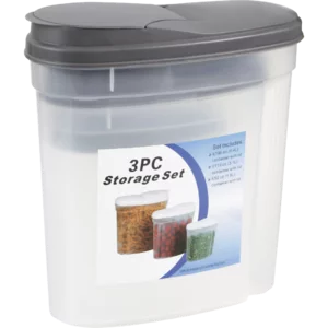 Storage Container Set 3 Piece Storage Container Set 3 Piece