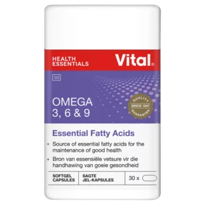 Vital Omega 3, 6 & 9 Capsules 30 Pack Vital Omega 3, 6 & 9 Capsules 30 Pack