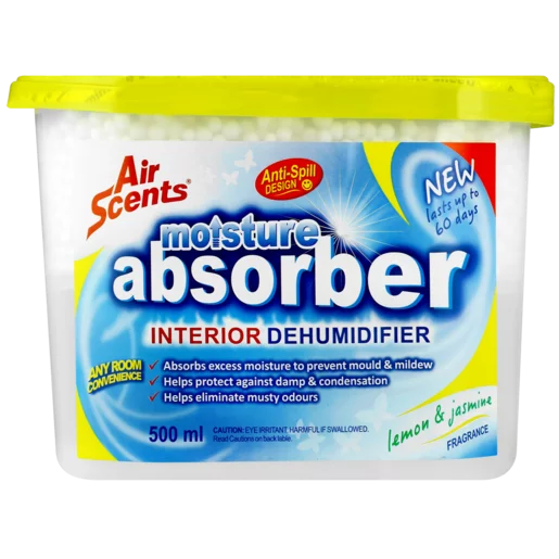 Air Secents Moisture Absorber Interior Dehumidifier 500ml