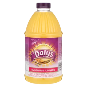Daly's Premium Passionfruit Flavoured Concentrated Fruit Drink 1.5L Daly's Premium Passionfruit Flavoured Concentrated Fruit Drink 1.5L