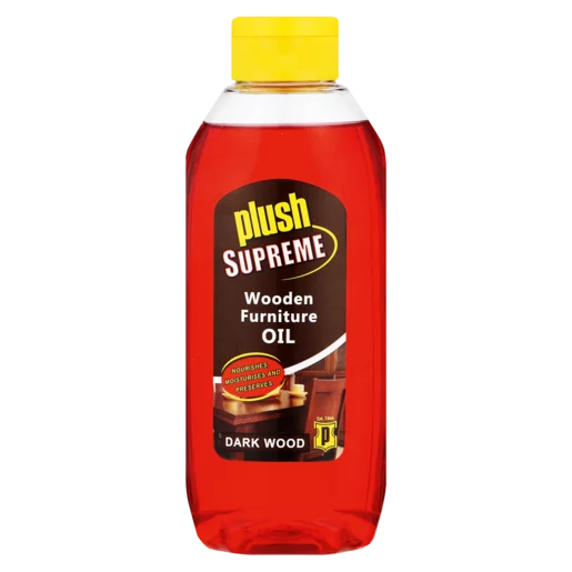 Plush Supreme Wooden Furniture Oil For Dark Wood 300ml Plush Supreme Wooden Furniture Oil For Dark Wood 300ml
