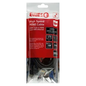 Ellies BPHDMIBP High Speed HDMI Cable 1.5m Ellies BPHDMIBP High Speed HDMI Cable 1.5m