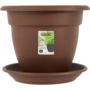 Addis Chocbrown Venus Flower Pot 36cm