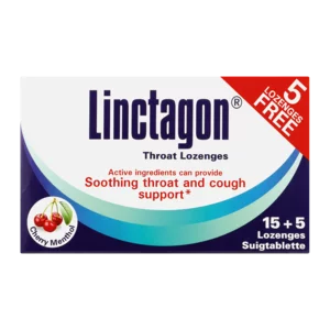 Linctagon Cherry Menthol Throat Lozenges 15 Pack Linctagon Cherry Menthol Throat Lozenges 15 Pack