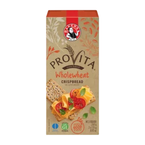 Bakers Provita Oven Baked Wholewheat Crispbread 250g Bakers Provita Oven Baked Wholewheat Crispbread 250g