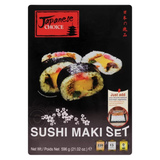 Japanese Choice Sushi Maki Set 596g