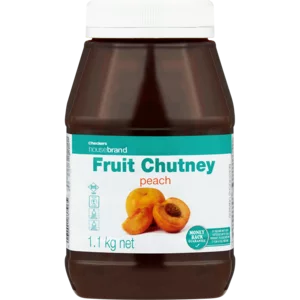 Checkers Housebrand Peach Chutney 1.1kg