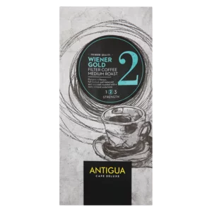 Antigua Café Deluxe Wiener Gold 2 Medium Roast Filter Coffee 250g Antigua Café Deluxe Wiener Gold 2 Medium Roast Filter Coffee 250g