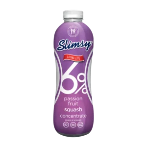 Slimsy Passion Fruit Flavoured 6% Squash Concentrate 1L Slimsy Passion Fruit Flavoured 6% Squash Concentrate 1L
