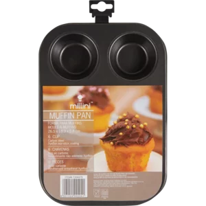Millini Non-Stick Muffin Pan 6 Cup Millini Non-Stick Muffin Pan 6 Cup