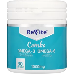 Revite Omega 3 & Omega 6 Supplement Tablets 30 Pack