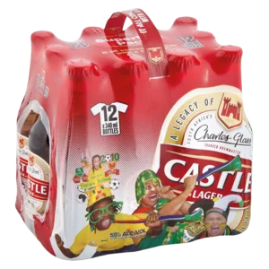 Castle Lager Beer Bottles 12x340ml Castle Lager Beer Bottles 12x340ml